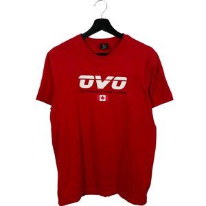 OVO Red Short Sleeve Tee